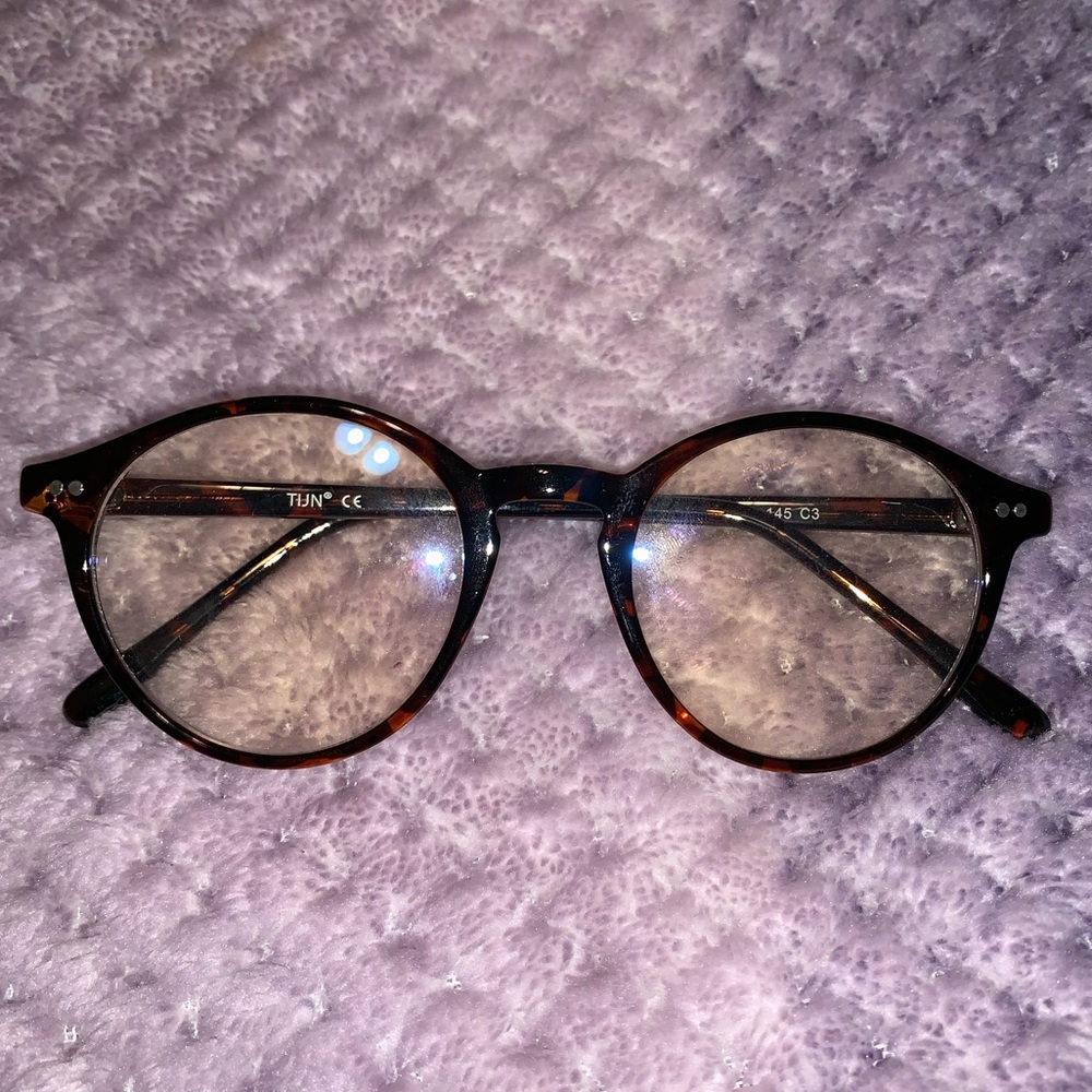 CIRCLE BLUELIGHT GLASSES ***NO PRESCRIPTION*